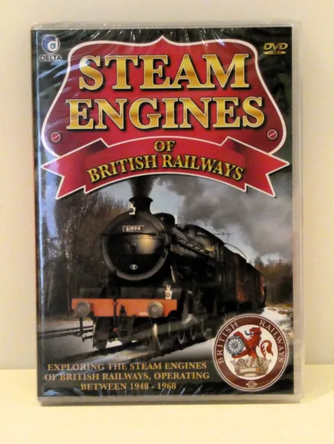 STEAM ENGINES OF BRITISH RAILWAYS (DVD) New