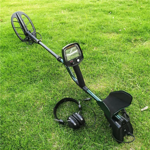 Heavy Duty Metal Detector with 10" inch 7.8 kHz Waterproof Search Coil Detector