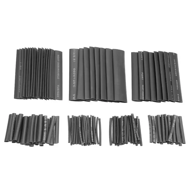 127pcs Heat Shrink Tubing Heat Resistance Electric Insulation Tight Seal for DIY 2