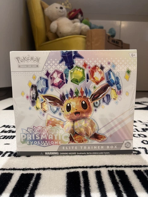 Pokémon TCG Prismatic Evolutions Elite Trainer Box Case (10 Elite Trai