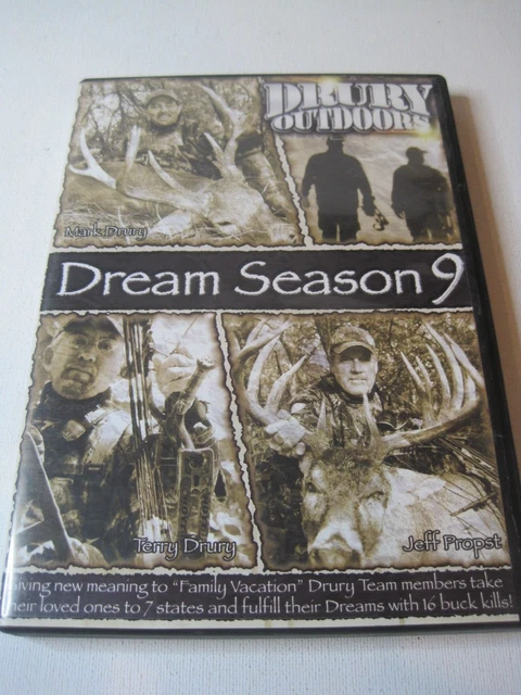 DRURY OUTDOORS DREAM Season 9 DVD $5.99 - PicClick