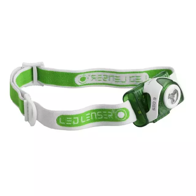 LED Lenser SEO3 Head Torch Green