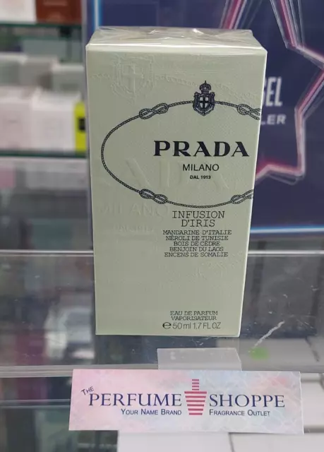 Prada Milano Infusion D' Iris Women Parfum Splash 0.24 oz New In Box
