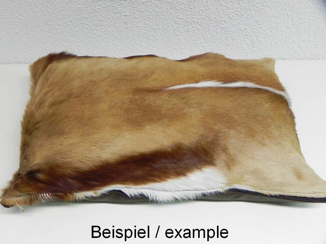 1 Pieza Gacela Fellkissenhülle Piel de Animal Funda de Cojín 60x40cm Almohada