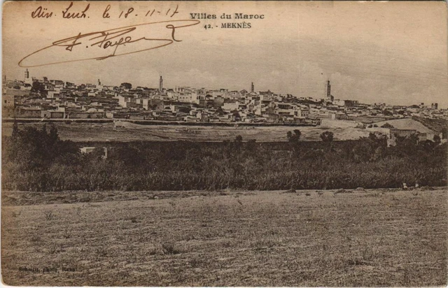 CPA AK MAROC MEKNES Villes (10762)