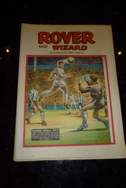 THE ROVER & WIZARD - Date 05/10/1968 - UK Comic