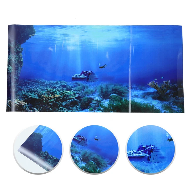 Fish Tank Backdrop Fish Tank Background Paper 3d Picture Background Painting