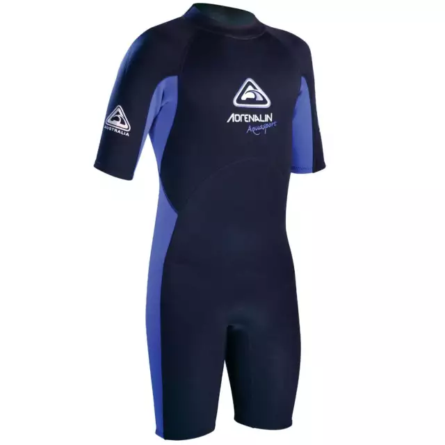 NEW Mens Adrenalin Aquasport Spring Wetsuit Springsuit 2mm Neoprene Wet Suit 2