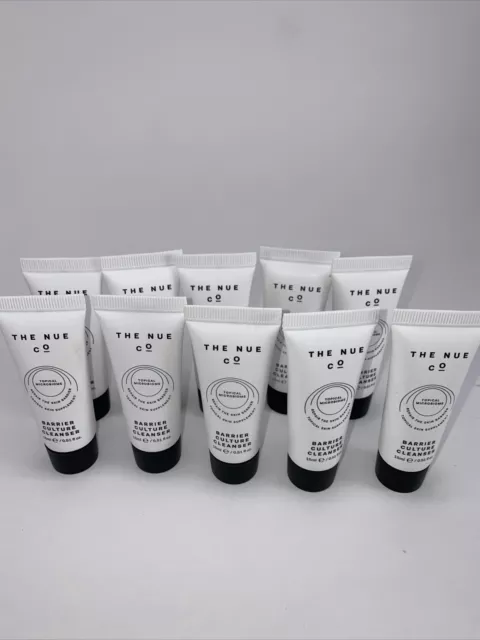 The Nue CO Topical Microbiome Barrier Culture Cleanser 0.51 oz (Lot of 10)