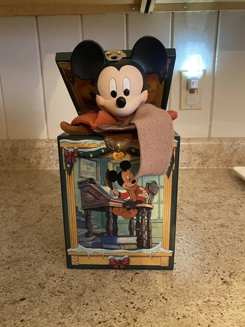RARE ENESCO MICKEYS Christmas Carol music box $100.00 - PicClick