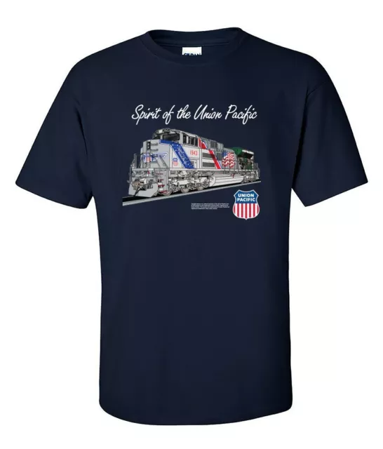 The Spirit of the Union Pacific Train locomotive Railroad tee T-Shirt [137]