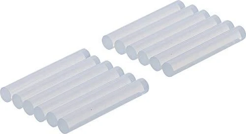 BGS Diy 80851 | Bâtonnets de colle chaude | transparent | Ø 75 mm 50 mm | 12 ...