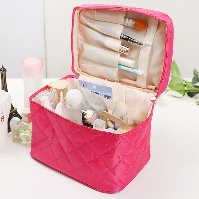 Large Capacity Portable Makeup Bag Travel Cosmetic Bag Portable Wash Bag BII