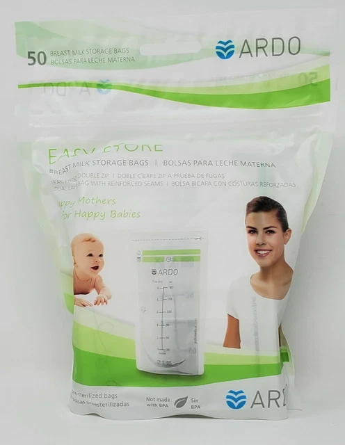 Ardo Medical Easy Store | 50 Breast Milk Storage Bags Pre-Sterilized