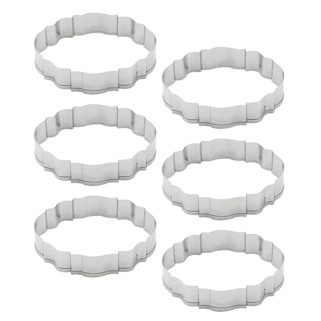 6 pz stampo per torta torta biscotti cottura Sqishmalve taglierina per biscotti acciaio caramelle