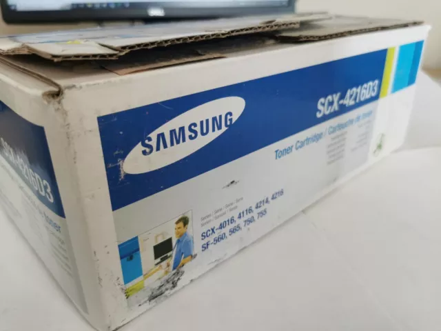 Genuine Original Samsung SCX-4216D3 Black Toner Cartridge, Free Delivery