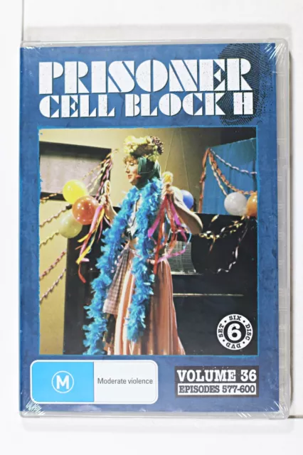 PRISONER CELL BLOCK H DVD Volume 36 PAL Region Free Episodes 577-600 NEW SEALED