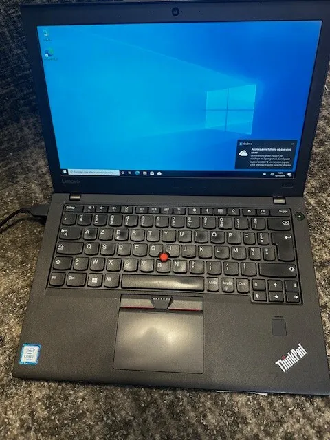 Lenovo ThinkPad X270 12" Core i5 6Gen - SSD 256 Go - 16 Go AZERTY - Français