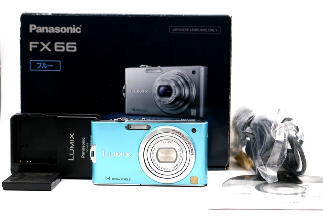パナソニック LUMIX DMC-FX66 14MP ブルー　美品 Amazon | パナソニック デジタルカメラ ルミックス フローラル