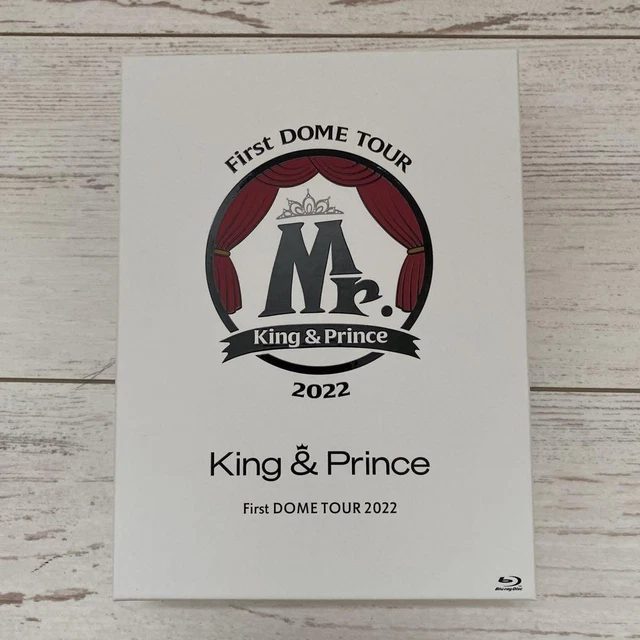 King &amp; Prince First DOME TOUR 2022 ～Mr. King Prince First Dome Tour 2022 Mr.  r1 | eBay