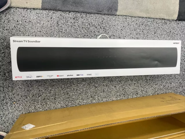 Verizon Stream TV Soundbar - Bang & Olufsen Audio, Dolby Atmos, Google Assistant