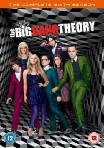 The Big Bang Theory: The Complete Sixth Season DVD (2013) Johnny Galecki cert