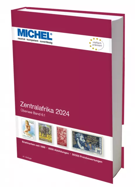 MICHEL Zentralafrika 2024 (Übersee Band 6.1) 41. Auflage