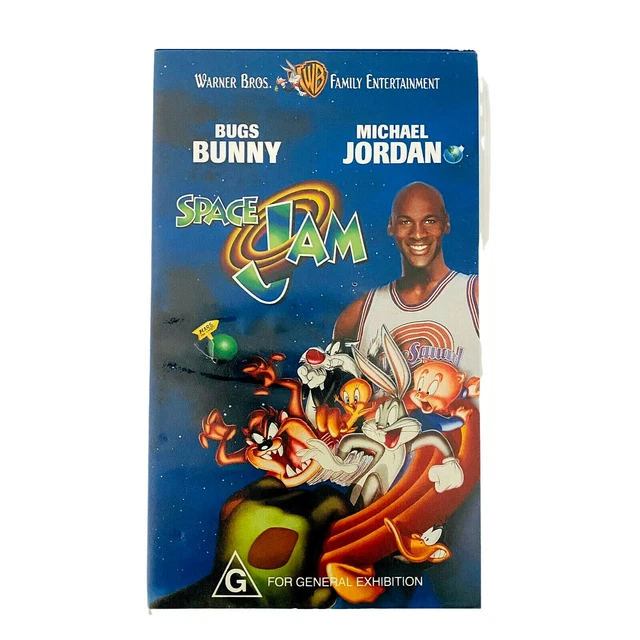 SPACE JAM VHS video tape 1997 Michael Jordan Bugs Bunny Warner Bros. 87
