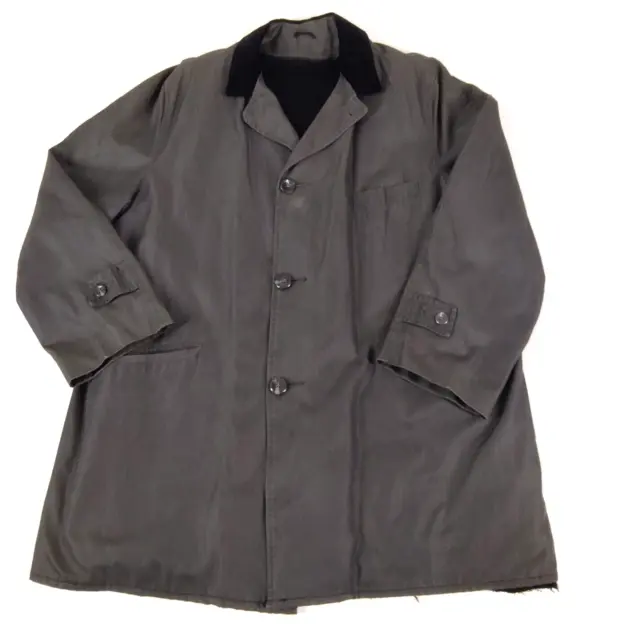 RICHMAN BROTHERS TRENCH Coat Fleece Lined Mens Regular Vintage $39.88 ...