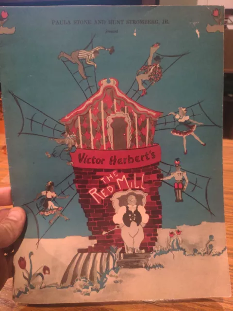 Victor Herbert THE RED MILL Odette Myrtil / Eddie Foy Jr. 1947 Playbill souvenir