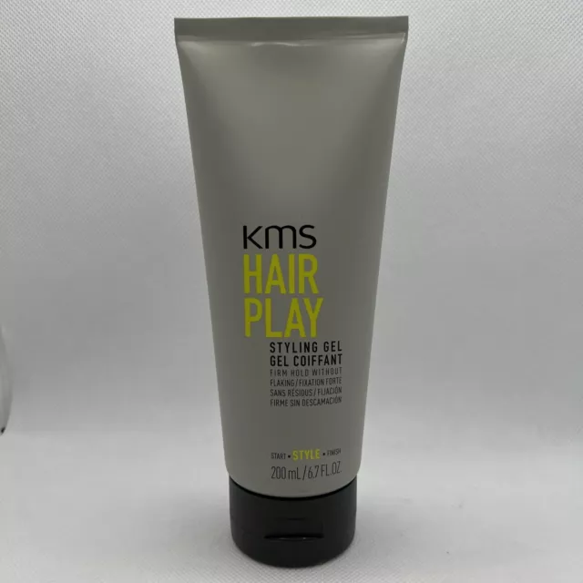 KMS HAIR PLAY Styling Gel 6.7 oz / 200 ml - Firm Strong Hold Hair Gel