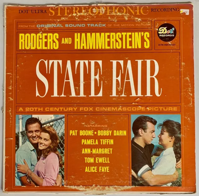 Various Artists - Rodgers And Hammerstein's State Fair LP 12" 1962