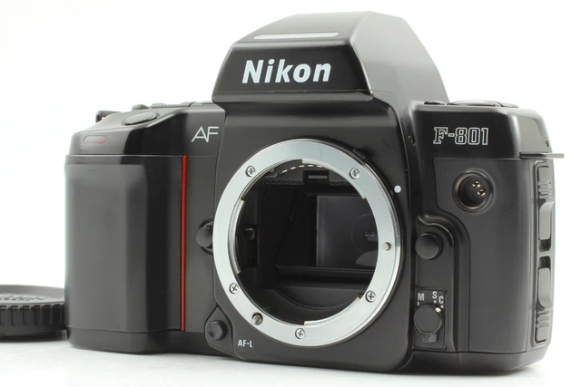【Casi como nuevo】 Cuerpo de cámara fotográfica Nikon F-801 AF 35 mm SLR solo con tapa de Japón