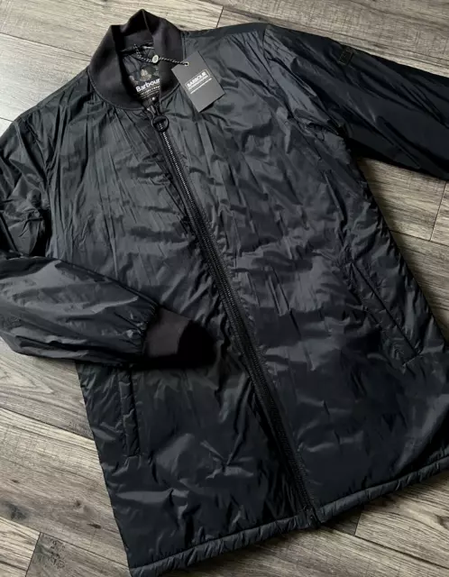 Barbour B Intl Nomex Leichte Gesteppte Gepolsterte Jacke Grösse Xl Brandneu Mit Etikett