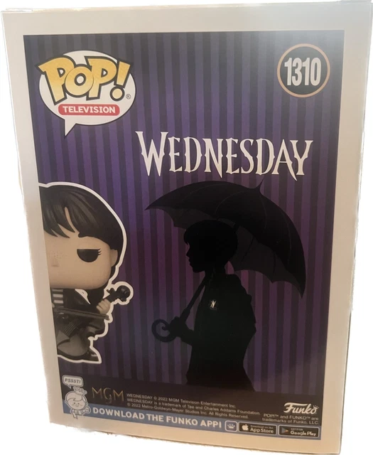 Funko POP! Wednesday 1310# **RARE MISPRINT" with Cello Vinyl Action Figures 2