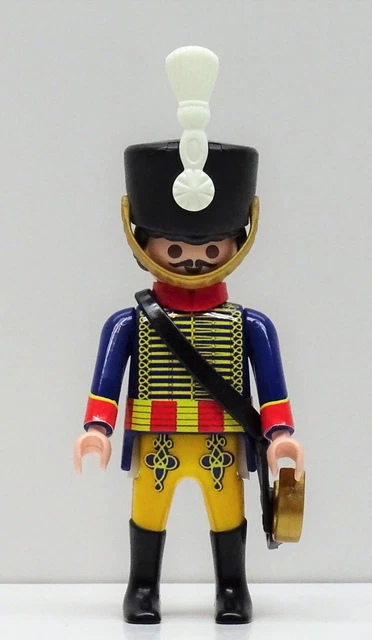 HUSSARD SOLDAT BLEU Jaune B Playmobil Pour Officier Garde Napoleonic 