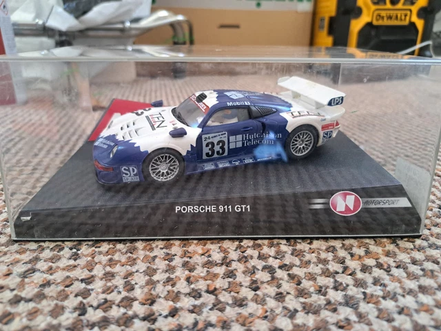 Slot Scalextric Porsche GT1, édition Range Presentation 2000 N°77/300, échelle 1/32, Occasion