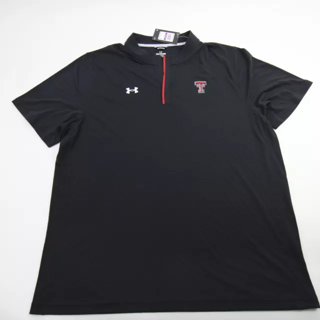 Texas Tech Red Raiders Under Armour Pullover Men's Black New