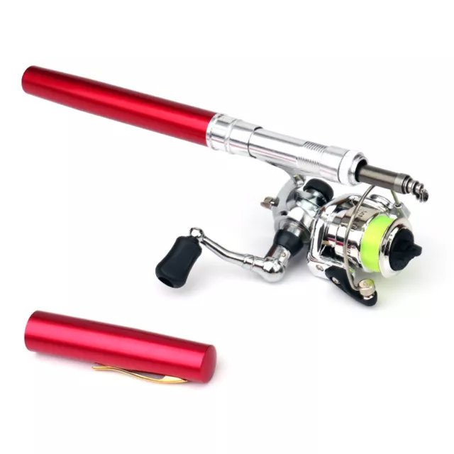 1M / 1.4M Pocket Collapsible Fishing Rod Reel Combo Pen Fishing G7R9 $26.10  - PicClick AU