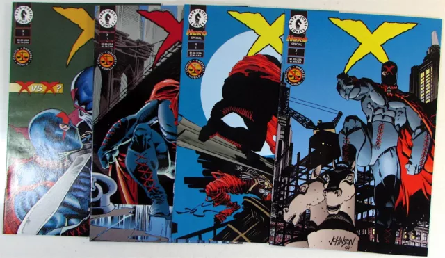 X Lot of 4 #1,2,Special 1,2 Dark Horse Comics (1994) NM- 1st Print Comic Books