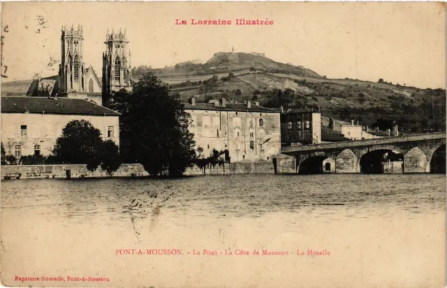 CPA PONT-a-MOUSSON - Le Pont - La Cote de Mousson - La Moselle (386212)