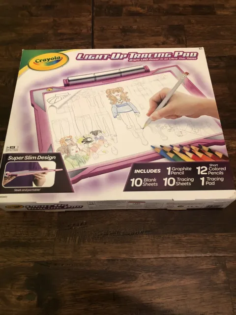 Crayola Light Up Tracing Pad Toys, Gift for Kids, Ages 6, 7, 8, 9, 10, Teal