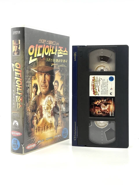 [VHS-KOREAN] INDIANA JONES and the Kingdom of the Crystal Skull (2008 ...