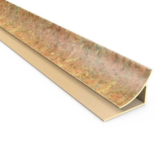 Moldeo de borde de esquina interior para salpicadero FASADE 18" COBRE AGRIETADO 92619 Moldeo de borde de esquina interior para salpicadero FASADE 18" COBRE AGRIETADO 92619