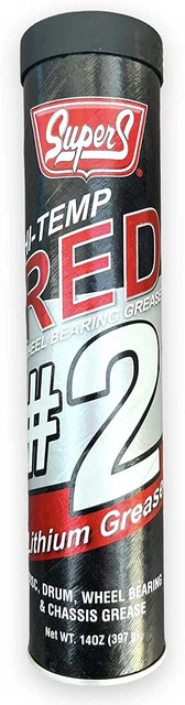Star Fire Premium Lubricants Hi-Temp Red EP2 Grease- 5 Gallon Pail