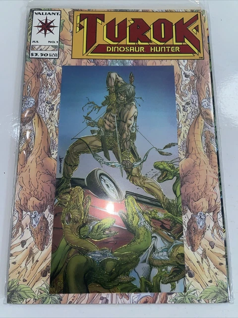 Turok Dinosaur Hunter 1 Chromium Cover NM Valiant Comics