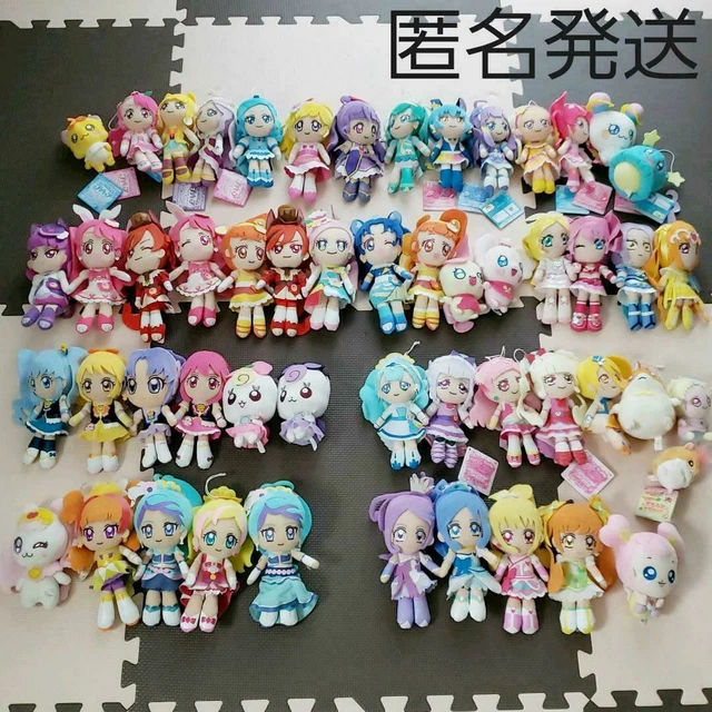 GLITTER FORCE PRETTY Cure PreCure Peluche Set Giocattoli Personaggi - Foto 7