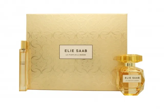 Elie Saab Le Parfum Lumière Gift Set 50Ml Edp + 10Ml Edp - Women's For Her. New