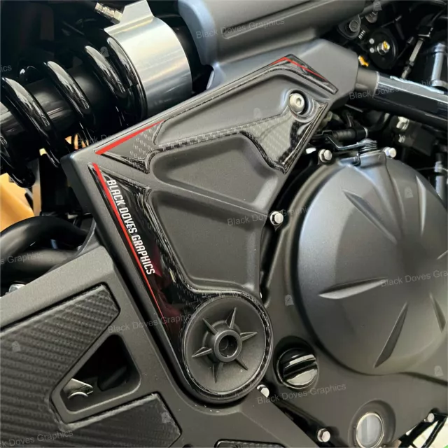 Adhésifs Résine 3D Protections Para Moteur Compatible pour Kawasaki Versys 650