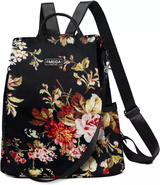 Zaino Donna Antifurto Moda Borsa Donna con Tracolla Borse Zainetto da Viaggio